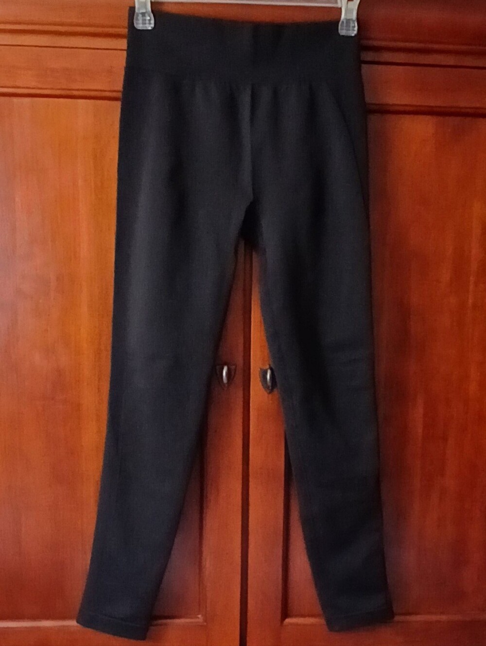 Gymshark Flex Black High-Waist Leggings with Branded Waistband - Picture 4 of 6